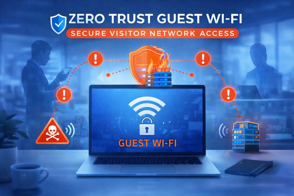 Zero Trust guest Wi-Fi securing visitor network access