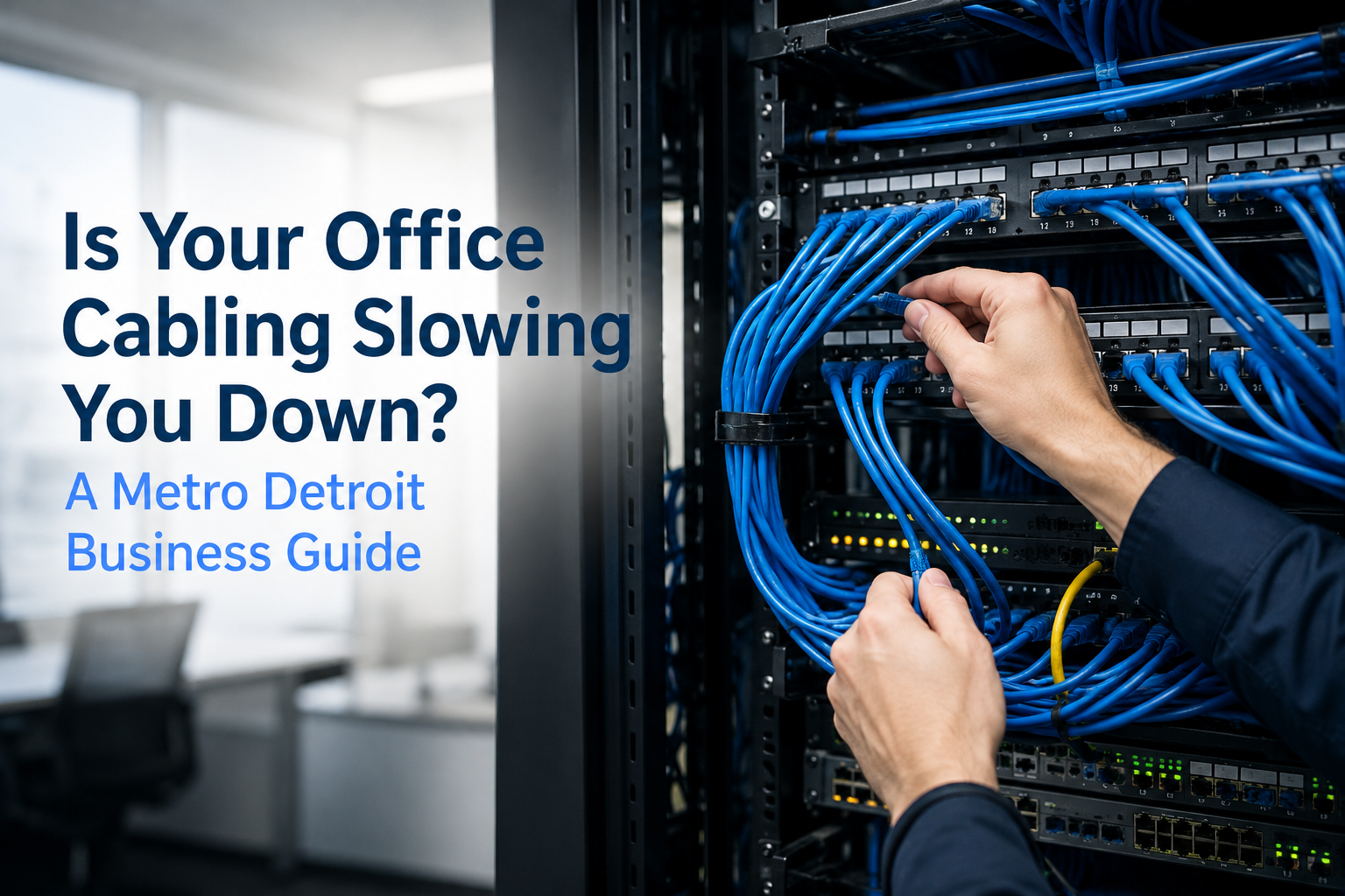 Structured Cabling Installation Detroit | Simply Technology
