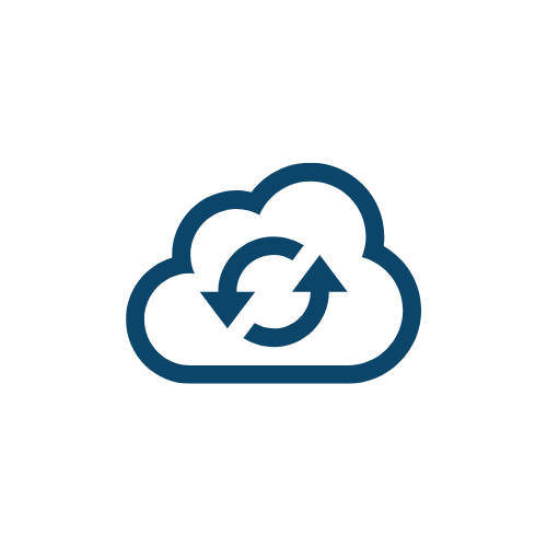Cloud services icon