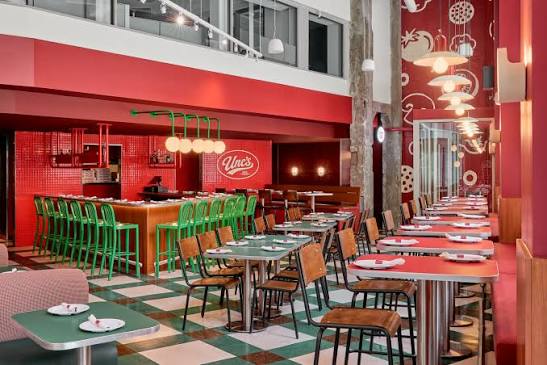 Structured cabling and network rack installed for Unc's Pizza in Detroit